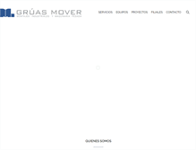 Tablet Screenshot of gruasmover.com.mx